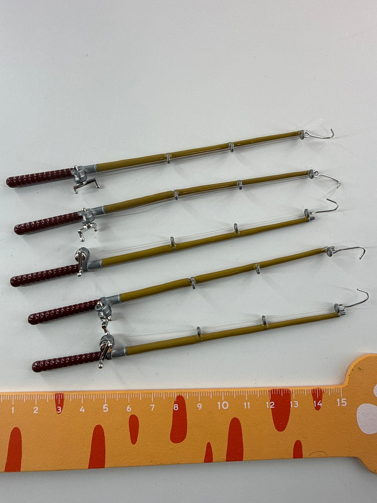 Lily minis-dollhouse Fishing rod 1pcs