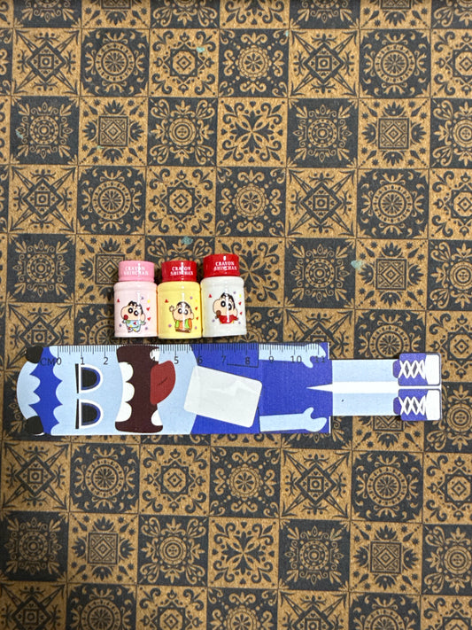 Lily minis-dollhouse Miniature water bottle 3pcs Random color