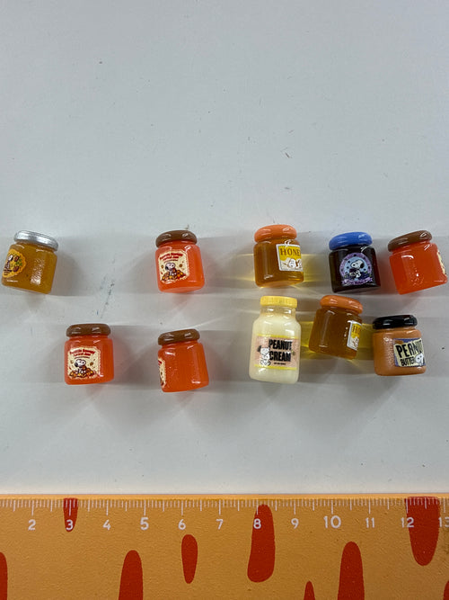 Lily minis-dollhouse Canned jam 10pcs Random styles