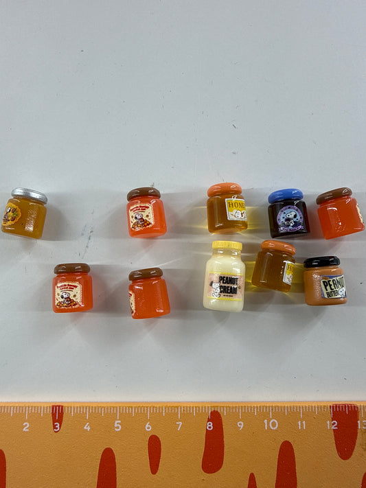 Lily minis-dollhouse Canned jam 10pcs Random styles