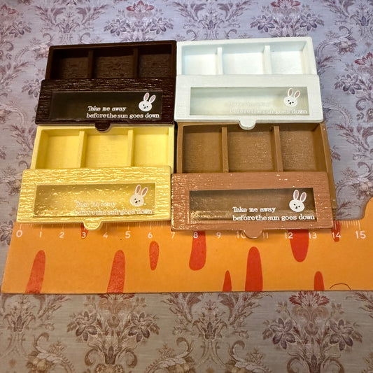 Lily Minis- Dollhouse miniature cute bunny storage box