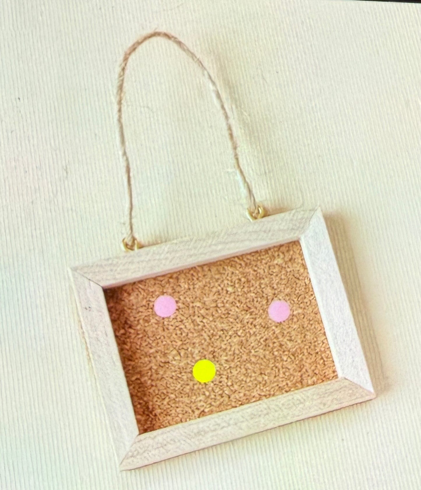 Lily minis-dollhouse miniature hanging easel/ board 2 pcs