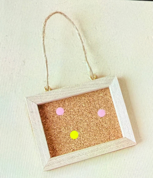 Lily minis-dollhouse miniature hanging easel/ board 2 pcs