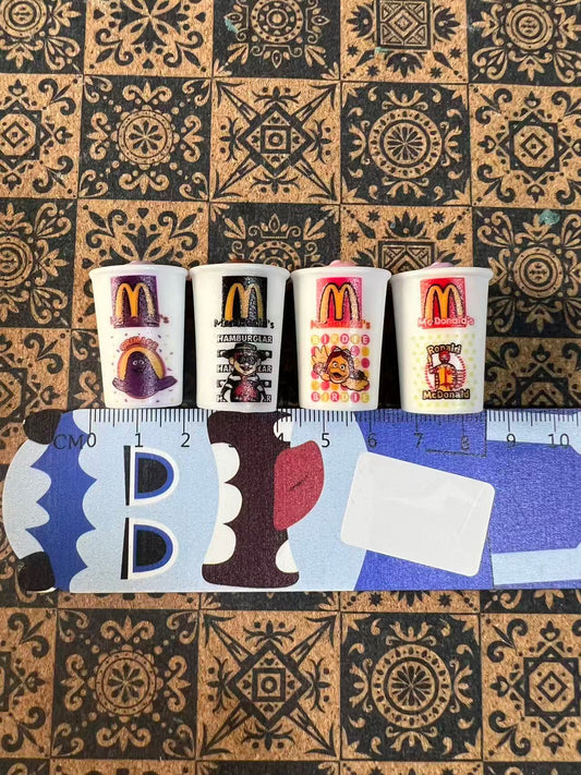 Lily minis-dollhouse miniature M Ice cream 4pcs