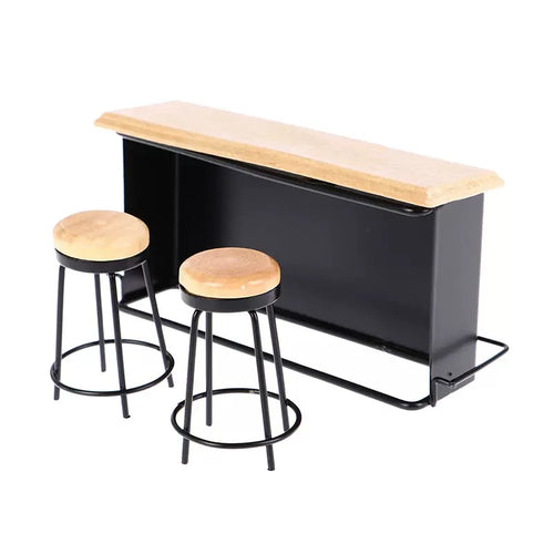 Lily minis-dollhouse miniature Bar set