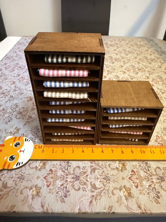 Lily minis-dollhouse miniature fabric sets