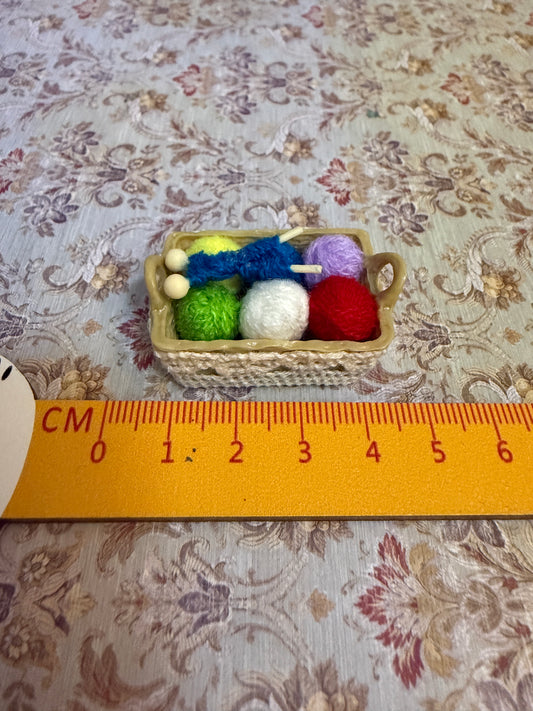 Lily minis-dollhouse miniature fabric box