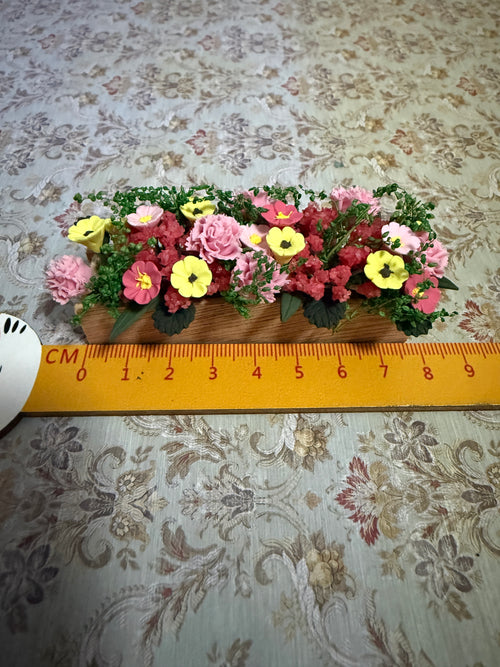 Lily minis-dollhouse miniature clay flowers