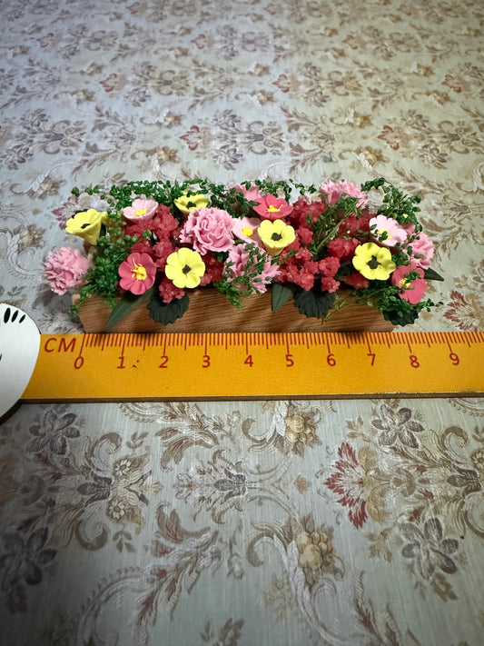 Lily minis-dollhouse miniature clay flowers