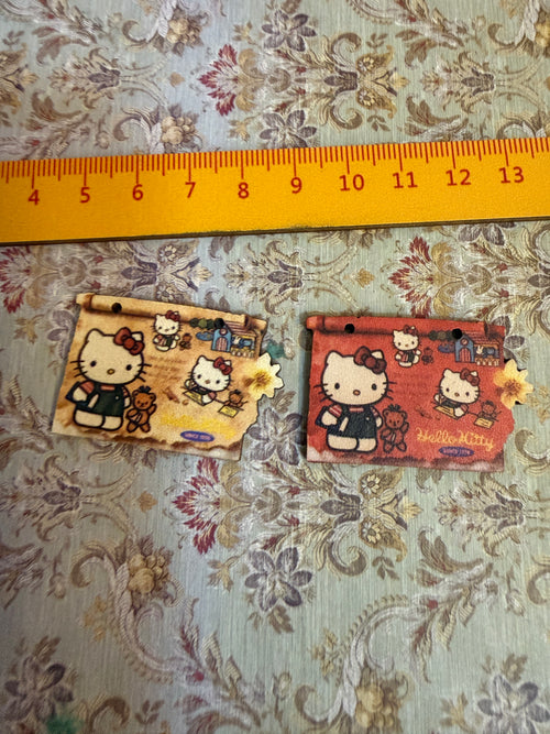 Lily minis-dollhouse miniature HK craft boards 2 pcs