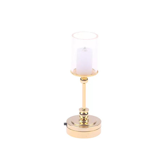 Lily minis-dollhouse LED candle table lamp