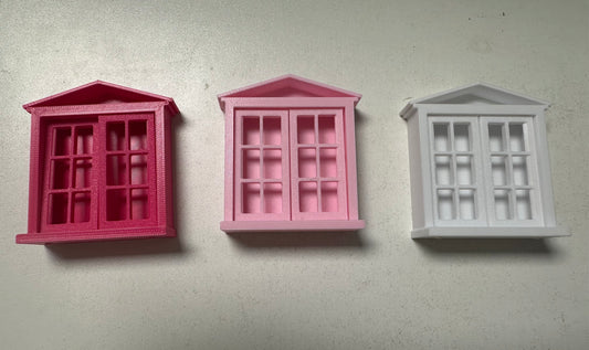 Lily minis-dollhouse Window photo frame that can be opened and closed 1pcs Random styles