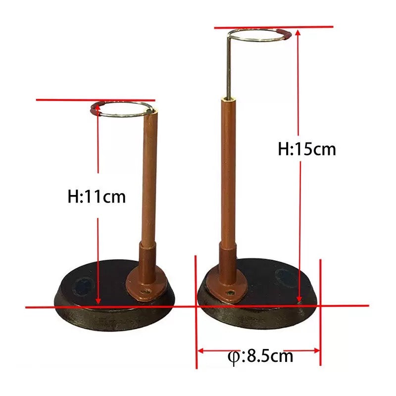 Lily minis-dollhouse miniature Bjd doll standing bracket