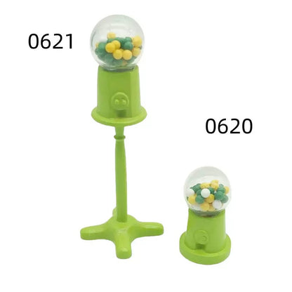 Lily minis-dollhouse miniature Metal gumball machine