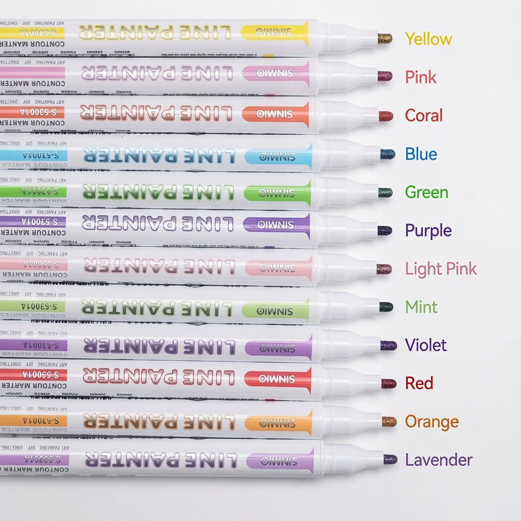 Lily's Pick-Double Line Contour Markers