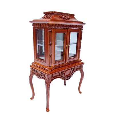1:12 Dollhouse Miniature Model Toy – Premium Display Cabinet Storage Cabinet (Detachable)