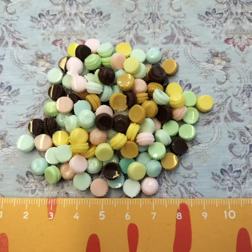 Lily minis Miniature Macarons for Dollhouse $1 10pcs