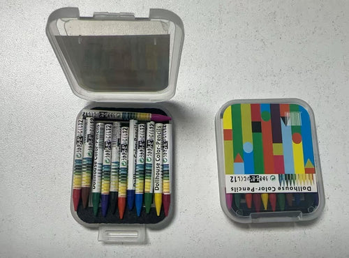 Lily minis-dollhouse Miniature Color Pencil Set
