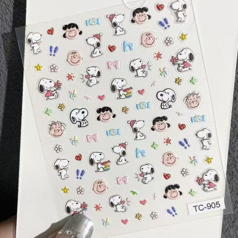 Lily_Embossed Deco Sticker Sheet