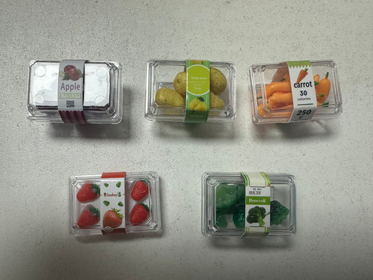 Lily minis-dollhouse Miniature Fruit and Vegetable Boxes 1pcs Random style
