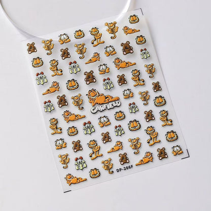 Lily_Embossed Deco Sticker Sheet