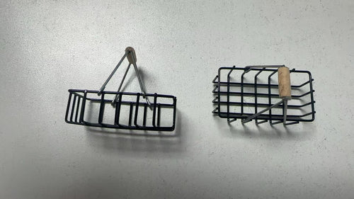 Lily minis-dollhouse Miniature Metal Shopping Basket