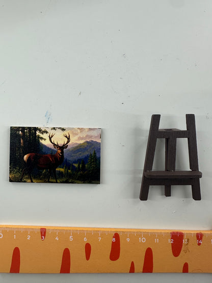Lily minis-dollhouse painting