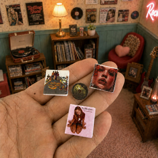 Lily minis-dollhouse 1:12 Miniature CD