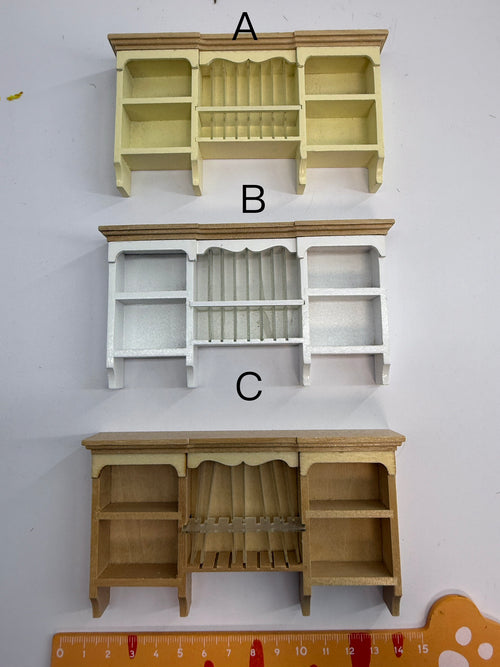 Lily minis-dollhouse Wall hanging cabinet