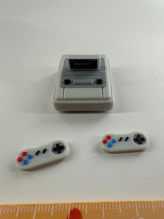 Lily minis-dollhouse SFC Retro game console