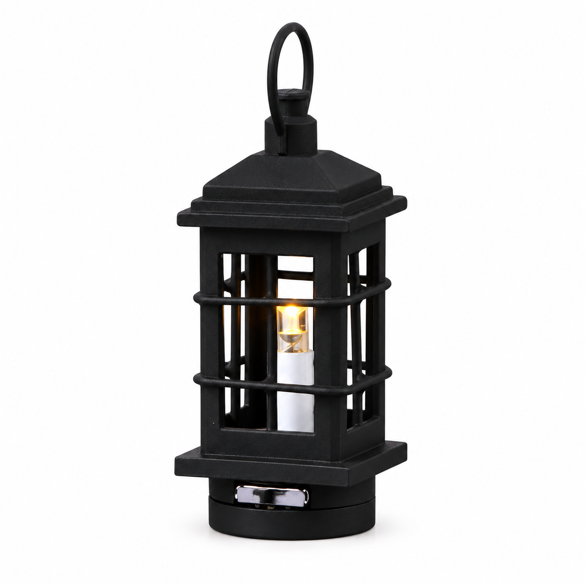Lily minis-dollhouse Black  Lantern