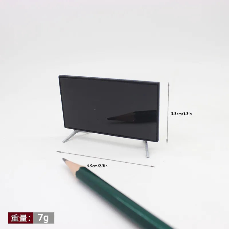 Tiny TV, Big Entertainment - Miniature Television Models for Dollhouse Fun!
