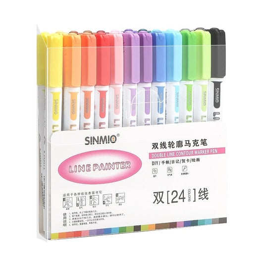 Lily's Pick-Double Line Contour Markers