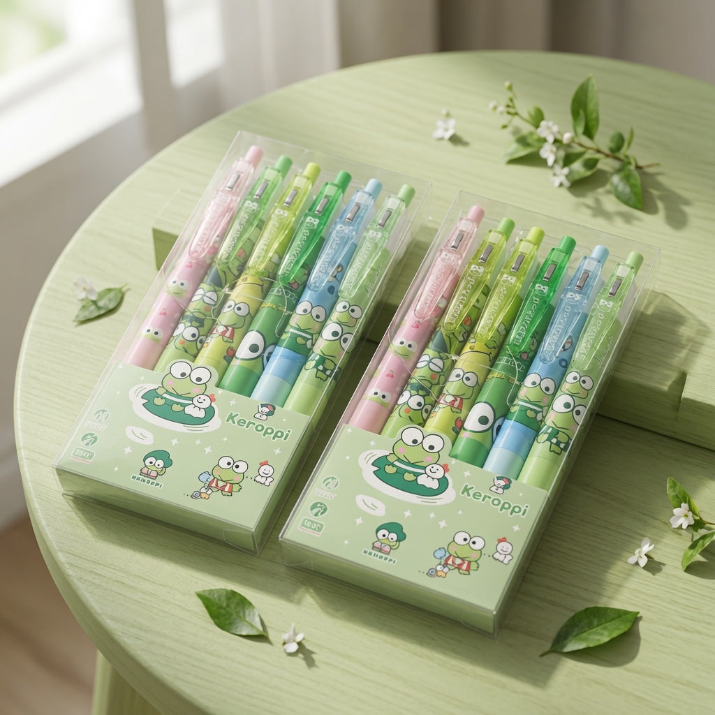 Lily's Pick-Frog pen 6pcs